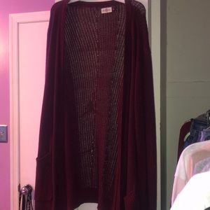 Moroon cardigan